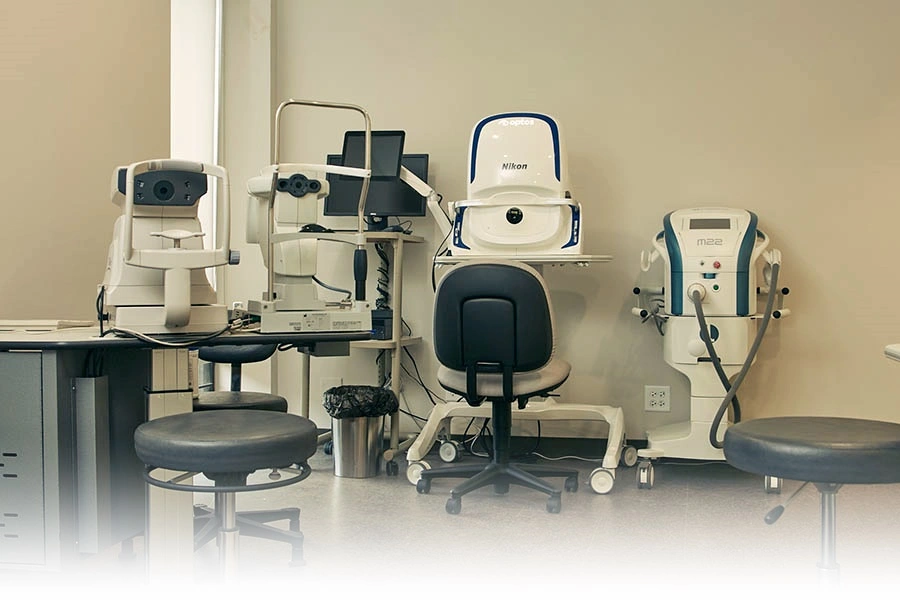 Ophthalmic equipments